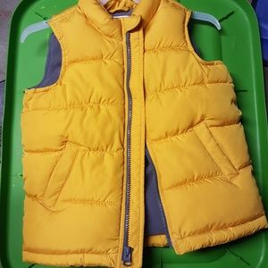Old Navy Boys Yellow Vest